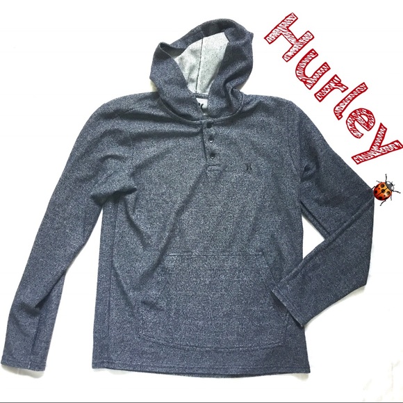 hurley hooded shirt